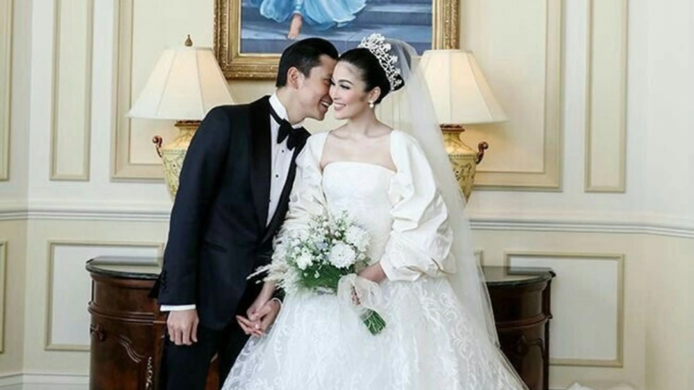 Harvey Moeis dan Sandra Dewi saat menggelar pernikahan [Instagram]